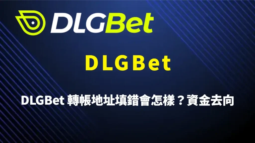 DLGBet 轉帳地址填錯會怎樣？資金去向、補救方法與避免錯誤完整教學
